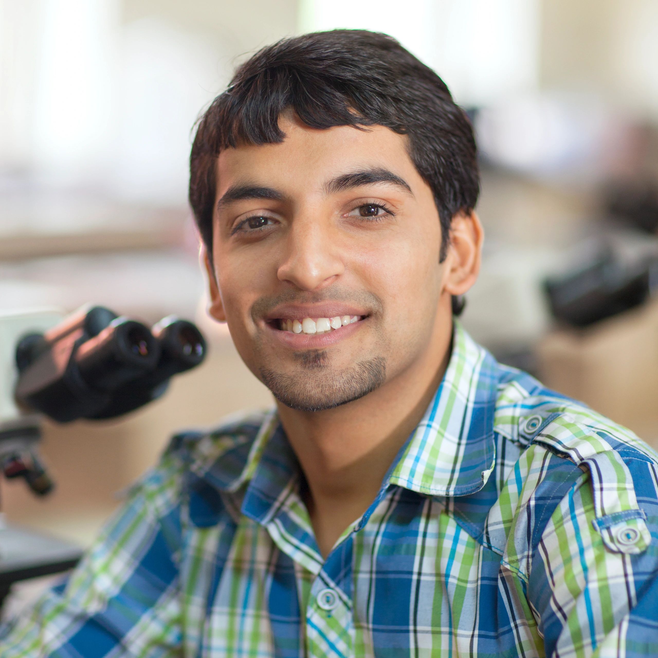Professional headshot of a scientist